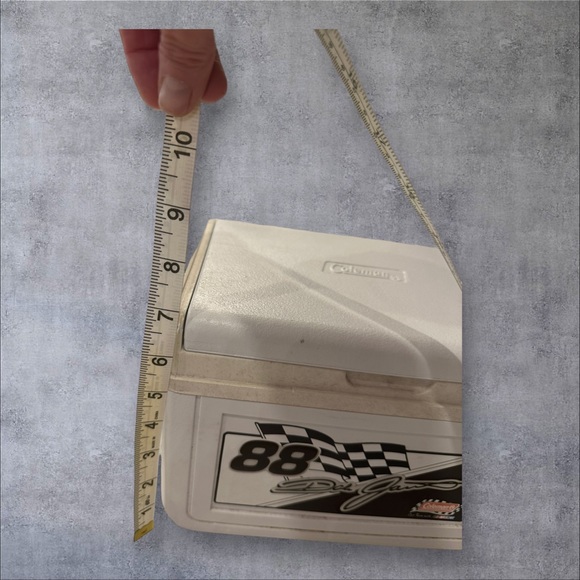 Dale Jarrett Vintage Coleman Flip Top Retro Cooler - Picture 4 of 7